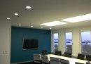 New mega-LED light ceiling panel installed